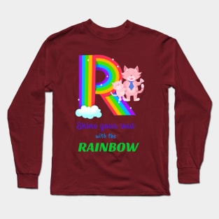 R for Rainbow Long Sleeve T-Shirt